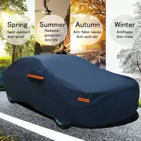 Paddsun 883148542560 Waterproof Dust-proof Uv Full Car Cover Resistant Outdoor All Weather Protection