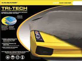 158-170 Pilot 757558007592 New Tri-tech Triple Layer Inch Car Cover Uv Water Resistant Cc-6022