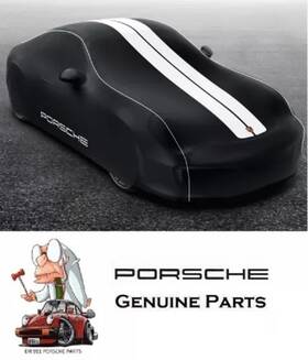 Porsche 99204401210 911 992 Black 75th Edition Car Cover Indoor Genuine