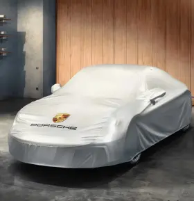 991-044-000-04 Porsche Accessories All Season Car Cover Cayenne/911 Carrera/boxster/cayman Panamera Silver