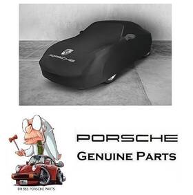 Porsche Pcg04400077 Genuine 996 Black Model Car Cover Indoor Wo/aero