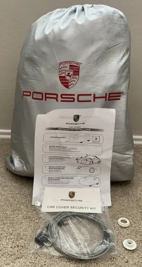 Pna-508-996 Porsche Pna508996 911 996 Factory Outdoor Cover Bag Lock 1999-2005 Silver