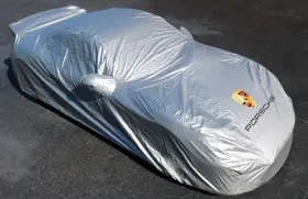 Skugt4odcv Porsche Gt4 Silver Premium Outdoor Cover
