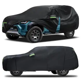Lt1d02u45s64j50003 Qualencey Car Cover Custom Fit For Toyota 4runner Black