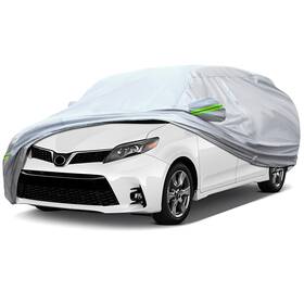Quyddc Quy-ampv535 Full Car Cover Universal 6 Layers Outdoor Thicked All Weather S