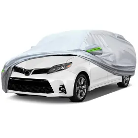 Quy-ampv535 Quyddc Full Car Cover Universal 6 Layers Outdoor Thicked All Weather S