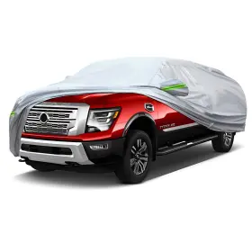 Quyy-apk686 Quyddc Full Car Cover Universal 6 Layers Outdoor Thicked All Weather Sunshiel