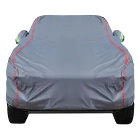 Quyy-cpk625 Quyddc Waterproof Zipper Doors Pickup Car Cover Ram 1500 2500/ Chevy Avalanche Silv