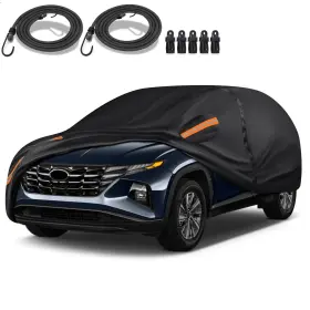 Zycya-13 Quyddc Special 16 Layers Full Car Cover Fit For 2010-2024 Hyun-dai Tucson Ultra Hea