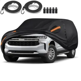 Zycya-30 Quyddc Special 16 Layers Full Exterior Car Covers Fit For 2007-2024 Chev-vy Suburban
