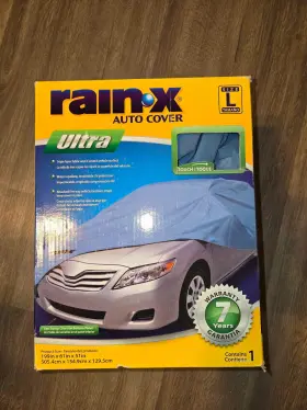 16ft8 Rain X 04510 Rain-x Blue-ultra Car Cover-size Large 14ft3 Inch To -new In The Box