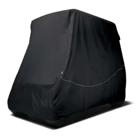 Cov-010 Red Hawk Storage Cover Car With 80 Inch Top Black Golf Carts