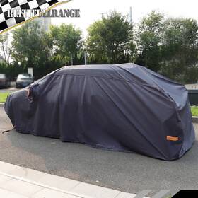 Refitfullrange Rr1002604 Peva Car Cover With Lock A1 Snowproof Waterproof Uv-anti Dustproof Universal