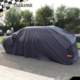Rr1002604 Refitfullrange Peva Car Cover With Lock A1 Snowproof Waterproof Uv-anti Dustproof Universal