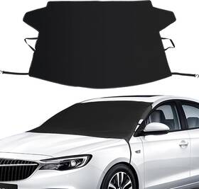 Retalpq 762704417392 Windshield Snow Ice Cover 63 Inch For Suv/car Winter Uv Sunshade Waterproof