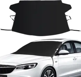 Retalpq 762704417392 Windshield Snow Ice Cover 63 Inch For Suv/car Winter Uv Sunshade Waterproof