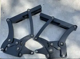 1012bs Ringbrothers 65-70 Ford Mustang Fastback Billet Air Frame Hood Hinges