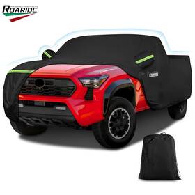 Roinroji S250731a Car Truck Cover Wind Sun Uv Dust Protection For Toyota Tacoma Double Cab