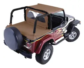 Ca10337 Rt Offroad Fits 1997-2006 Jeep Wrangler Without Unlimited Pkg Spice Tan Cover All Kit