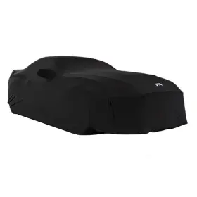 11991.0001.12.a Rtr Car Cover Black Indoor With White Logo Mustang 2015-2023