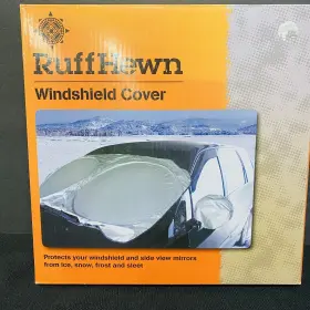 Aw13315-1 Ruff Hewn Car Windshield And Side Mirror Covers Snow Winter Foldable Van Suv