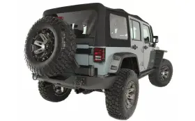53721.15 Rugged Ridge Clear Black Denim Xhd Soft Tops For 81-98 Suzuki Samurai