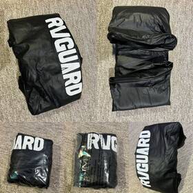 Rvguard Rgrstc29 Rv Tire Cover Spare Fit 29 Inch Waterproof-anti-uv-black