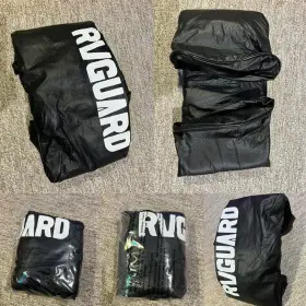 Rgrstc29 Rvguard Rv Tire Cover Spare Fit 29 Inch Waterproof-anti-uv-black