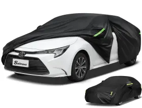 Weather7 Sailnovo 975595684970 Car Cover Waterproof All Layers Heavy Duty Outdoor Full