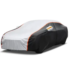 S-562l-654314-05 Sailnovo 10 Layers Car Cover Waterproof All Weather For Automobiles Rain Snowproof Uv
