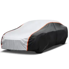Sl-7658439-16 Sailnovo 10 Layers Car Cover Waterproof All Weather For Automobiles Rain Snowproof Uv