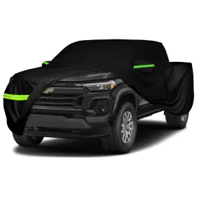 4967985 Sapubk Waterproof Car Cover Compatible With Chevrolet Colorado Crew Cab Long Bed 6.1