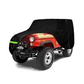Zfn0138-1 Sapubk Waterproof Car Cover Compatible With 1954-1983 Jeep Cj 5 2-door Suv Accessori