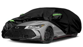Zj-zfj0227-6 Sapubk Inch Waterproof Car Cover For Toyota Avalon 20052025 Zippered Outdoor Protection