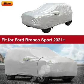 Savadi-car2023032859 Savadi-car Sunshade Dust Scratch Rain Snow Protector Cover For Ford Bronco Sport 2021