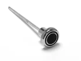 C9zz-11661-a Scott Drake Dash Knob Replacement Headlight Type Steel Chrome Ford