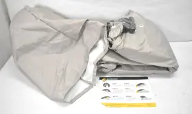 01-210-g-4 Seal Skin Universal Sedan Car Cover Gray Waterproof Indoor/outdoor