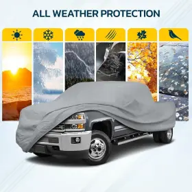 03-peva-c Seal Skin Covers For Toyota Tacoma 100% Waterproof Truck Cover 6 Layer Outdoor 190 Inch -194