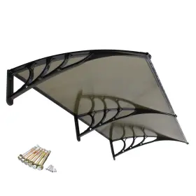 Ts-h01-2533-1 Segawe Rain Snow Protection 40x80 Inch Canopy Window Awning Cover Door Hollow Sheet Uv