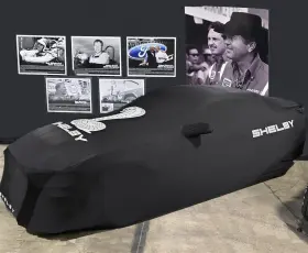 Csblksstsgr2 Shelby 2005-2025 Black Car Cover Indoor