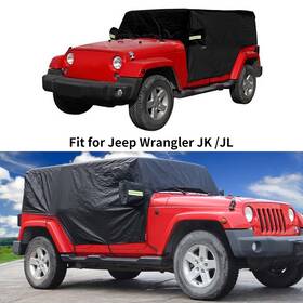 Shineka Shineka0125061221 Car Roof Cover Top Waterproof Rain Uv Protect For Jeep Wrangler 4dor Jk Jl