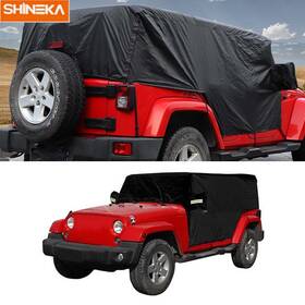 Shineka Shineka25061221 Roof Top Cover Waterproof Protector Shield For Jeep Wrangler 4door Jk Jl