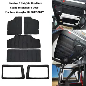 Shineka702026010534 Shineka Roof Headliner Sound Deadener Heat Insulation Cotton For Jeep Wrangler Tj Jk Jl