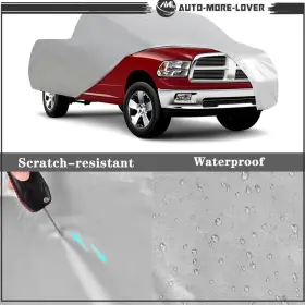 Al1088061lv Silscvtt Universal Fit Pickup Truck Cover In&outdoor Uv Rain Heat Resistant Protection