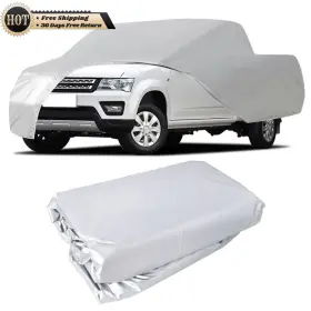 Fl1750470at Silscvtt Waterproof Sun Uv Rain Dust Protection Fit For Pickup Truck Cover M L Xl Outdoor