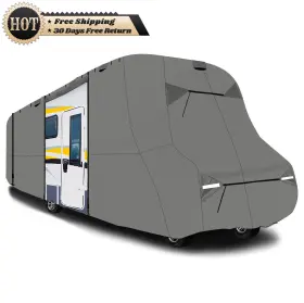 Fl3016425at Silscvtt 23ft-26ftft Rv Cover Storage Anti-uv For Class C Motorhome Trailer Camper