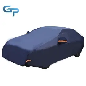 Gre53305 Silscvtt For 3xl Breathable Waterproof Car Cover Dark Blue Rain Uv Dust Resistant