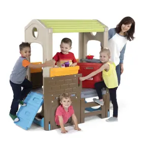 22003r-01 Simplay3 Young Explorers Discovery Playhouse - Indoor Or Outdoor Clubhouse And