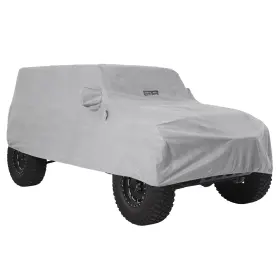 Smittybilt 023571486240 18-25 Fits Jeep Wrangler Jl 4 Door Full Cover Gray With Lock And Cable