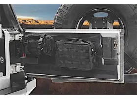 5662301 Smittybilt 07-18 Wrangler Jk 2/4 Dr Gear Tailgate Cover Black Denim